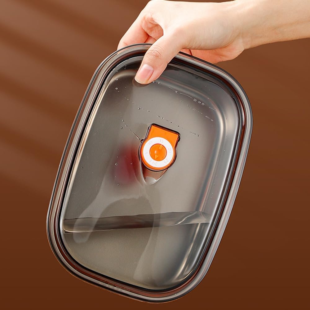 YELONA Stainless Steel 2 Bento Divided Lunch Box Containers & Insulated Lunch Bag | 304 Food Grade Steel Containers, Leakproof Vacuum Lid, Microwave Safe (Without Lid), Office, School Tiffin - 2400ml